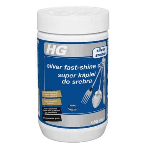 HG 492 за Бързо и Дълбоко Почистване на Сребро 650 мл