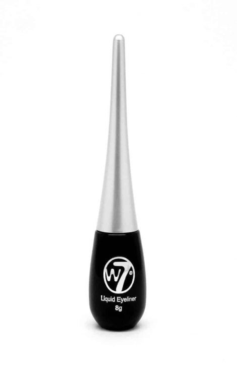 W7 Liquid Eyeliner Pot Течна Очна Линия Black 8 ml.
