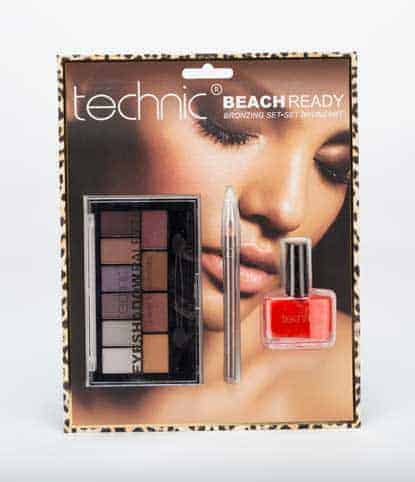 Technic Bronzing Set Eyeshadow Palette Комплект Сенки за Очи, Молив и Лак за Нокти