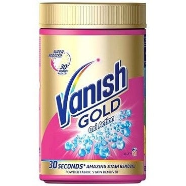 Vanish Gold Oxi Action Препарат за Петна от Цветни Дрехи 20 изпирания 625г.