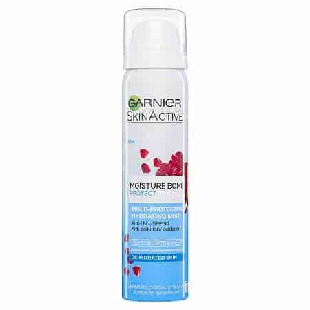 Garnier Skin Active Хидратиращ Спрей за Лице - Hydra Bomb Protect SPF 30