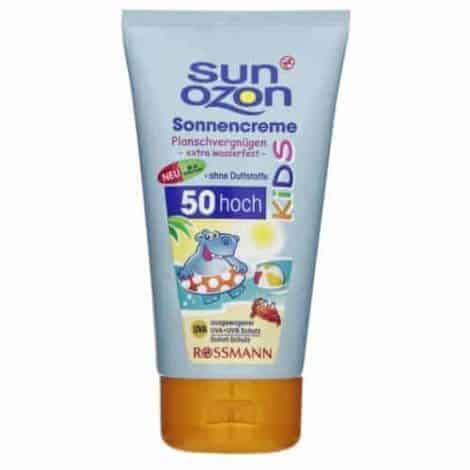 Rossmann Sun Ozon Детски Слънцезащитен Крем – SPF 50/150 ml.