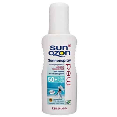 Rossmann Sun Ozon Med Слънцезащитен Спрей - SPF 50 +