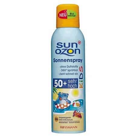 Детски Слънцезащитен Спрей Sun Ozon 150 ml. SPF 50 +