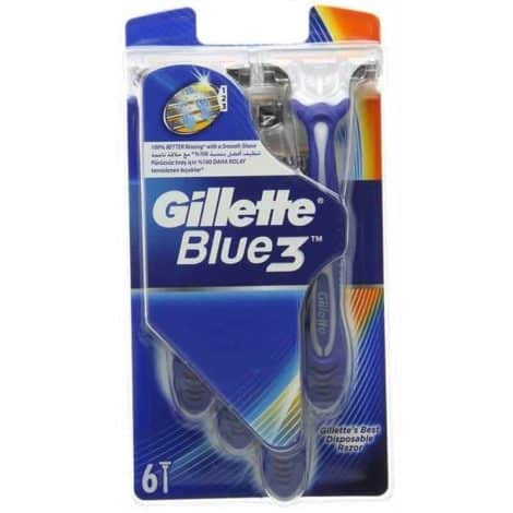 Самобръсначки за Еднократна Употреба Gillette Blue 3, 6 бр.