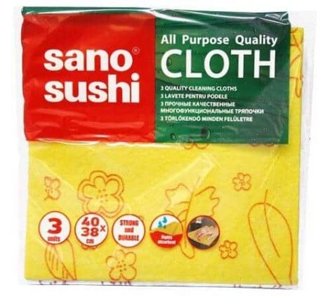 Универсални Почистващи Кърпи Sano Sushi 3 бр.
